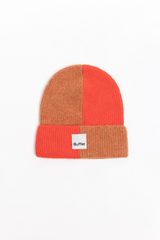 Colorblock classic alpaca beanie