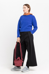 Royal blue alpaca sweater