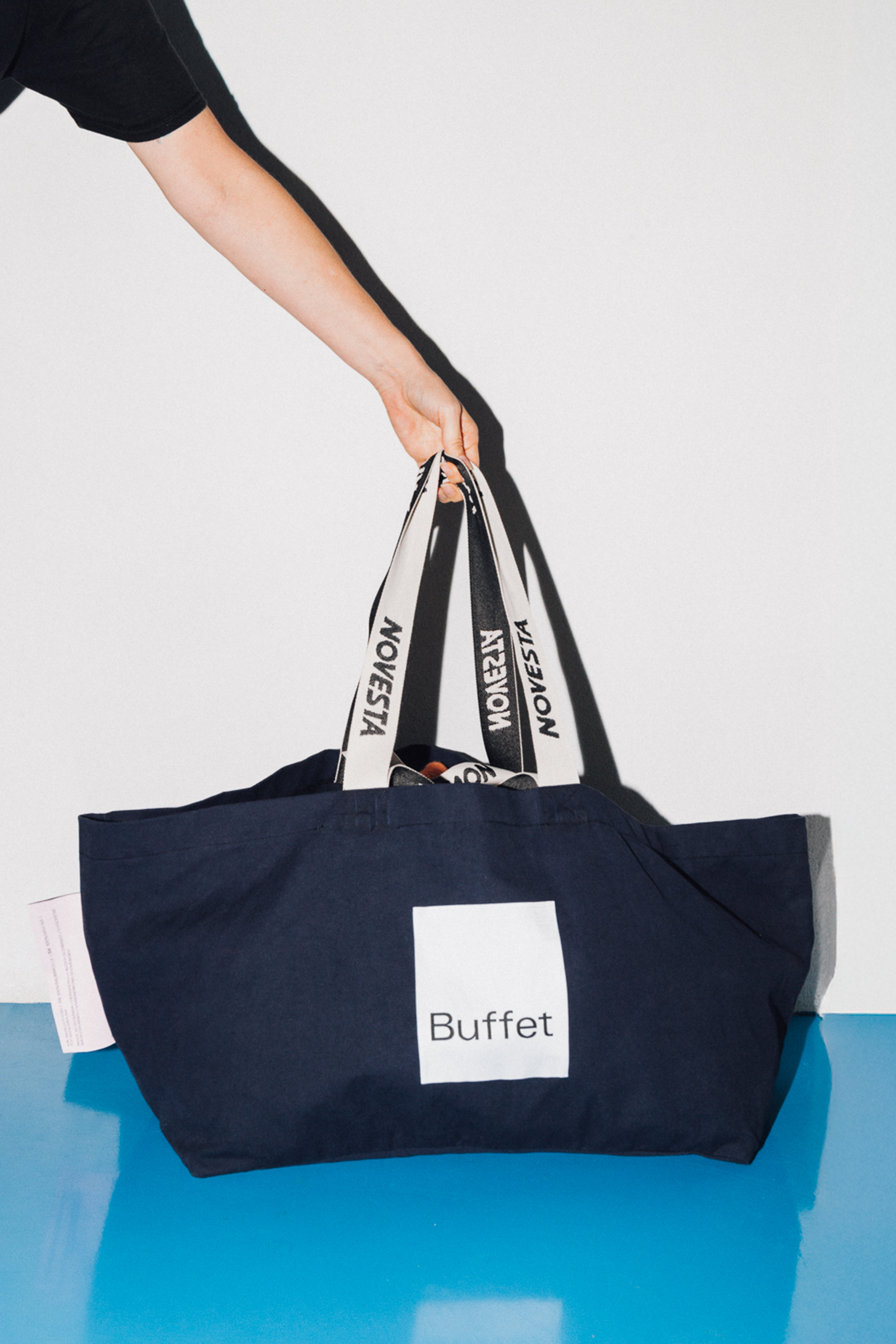 Buffet x Novesta navy carry all bag
