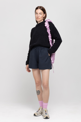 Black alpaca sweater