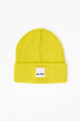 Lime green classic beanie