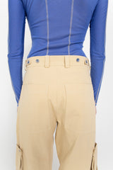 Off-white cargo trousers